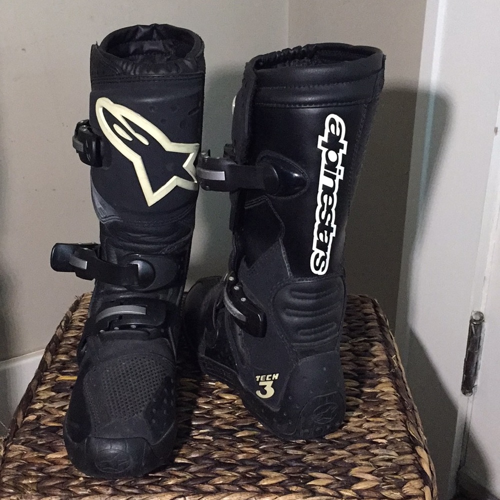 Ladies alpinestars size 8 Moto riding boot